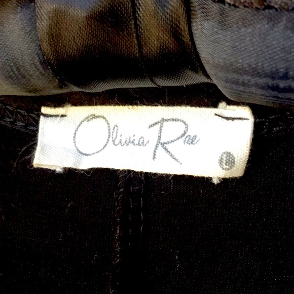 Olivia Rae Viscose Stretch Fine Knit Black Dress - Picture 6 of 7